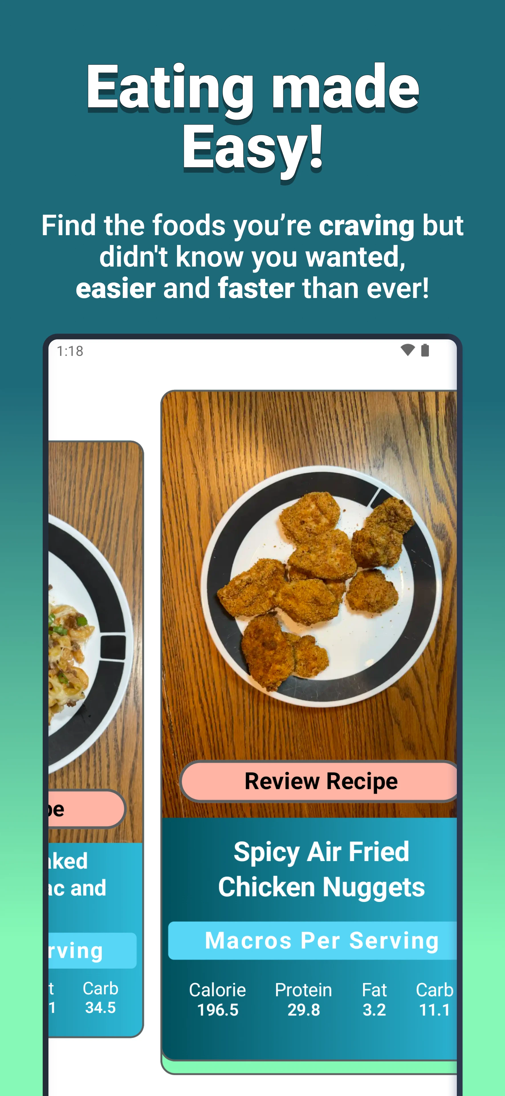 EasyEats: Eating Made Easy screenshot